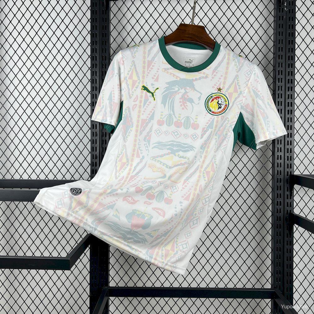 Camiseta de fútbol Senegal 2026/27 LOCAL MANGA CORTA VERSION FAN